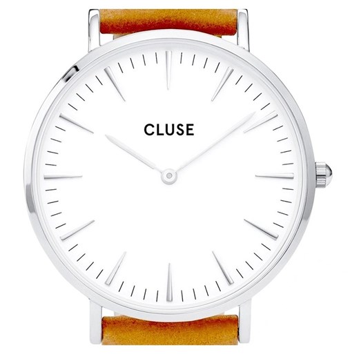 CLUSE LA BOHEME SILVER WHITE CARMEL CL18211 Cluse bialy Cluse Watch2Love