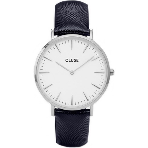 CLUSE LA BOHEME SILVER WHITE MIDNIGHT BLUE CL18232 bialy Cluse Cluse Watch2Love