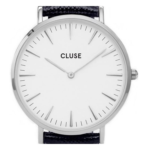 CLUSE LA BOHEME SILVER WHITE MIDNIGHT BLUE CL18232 Cluse bialy Cluse Watch2Love