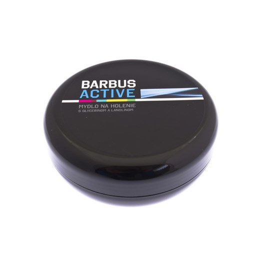 Barbus Active mydło do golenia w plastikowym tyglu 150g szary Barbus Facetaria.pl