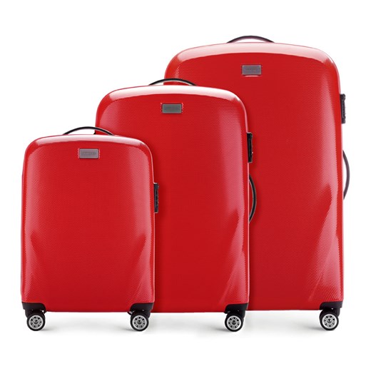 56-3P-57S-30 Set walizek Wittchen czerwony   promocyjna cena 