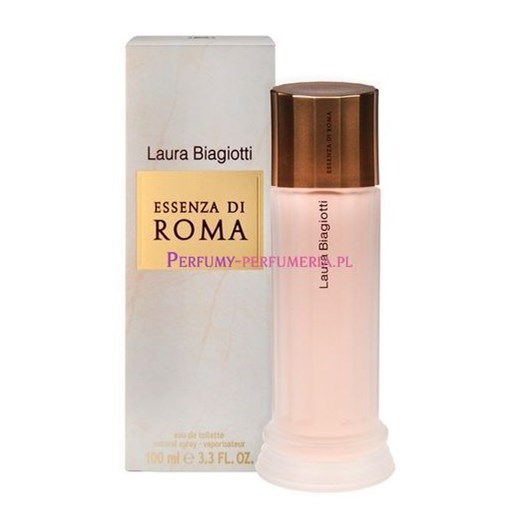 Laura Biagiotti Essenza di Roma 50ml W Woda toaletowa perfumy-perfumeria-pl szary woda toaletowa