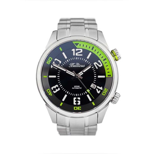 Zegarek Balticus Helmet Diver - czarna emaliowana tarcza Balticus Time&More