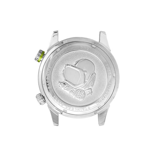 Zegarek Balticus Helmet Diver - czarna emaliowana tarcza Balticus szary Time&More