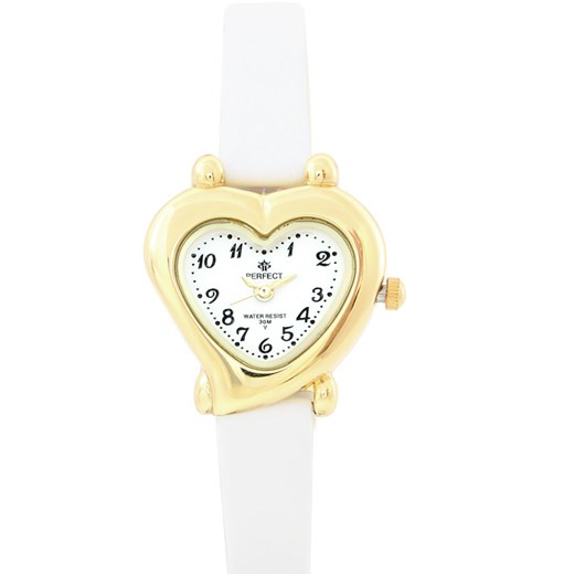 Zegarek damski na komunię damski PERFECT - LAVE  serce L292 -1A