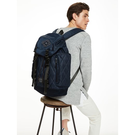 Quilted Nylon Backpack  Scotch&Soda szary  