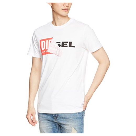 Diesel T-shirt męski -  krój regularny xxl