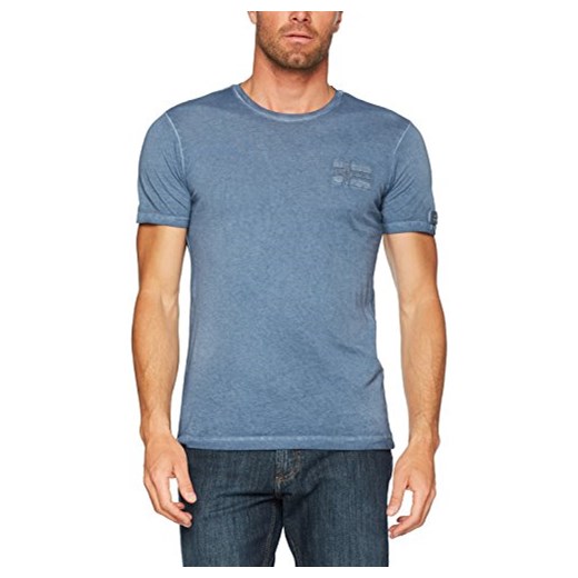NAPAPIJRI męski T-shirt Sneek Blu Marine, kolor: niebieski