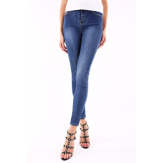 Spodnie jeansowe AIKA niebieski Vaya XL MODOLINE.PL