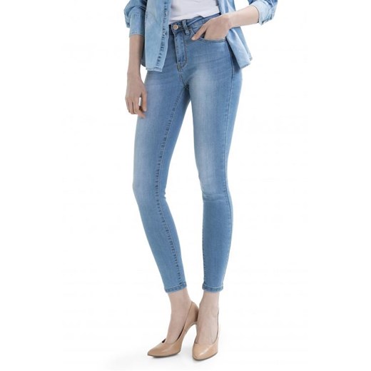 Damskie Jeansy jasno niebieskie super-skinny