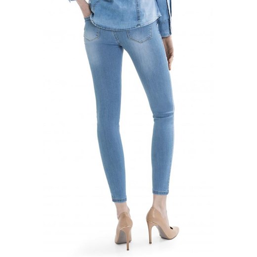 Damskie Jeansy jasno niebieskie super-skinny