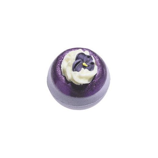 Bomb Cosmetics V for violet | Musująca kula do kąpieli
