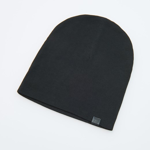 Reserved - Gładka czapka - Czarny czarny Reserved One Size 