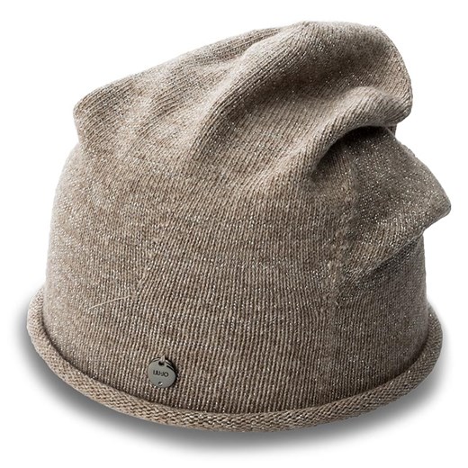 Czapka damska LIU JO - Capello Laminato N67273 M0300 Pale Brown 60205 brazowy Liu Jo  eobuwie.pl