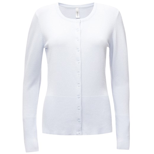 Sweter rozpinany Soyaconcept Dollie biały Soyaconcept szary kamfashion.pl