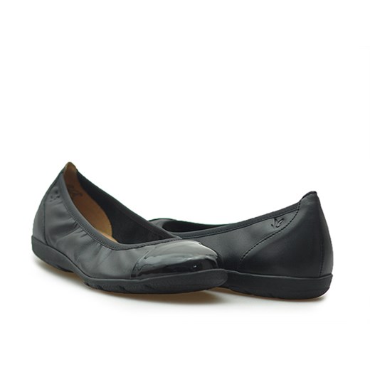 Baleriny Caprice 9-22102-29 Czarne lico czarny Caprice  Arturo-obuwie