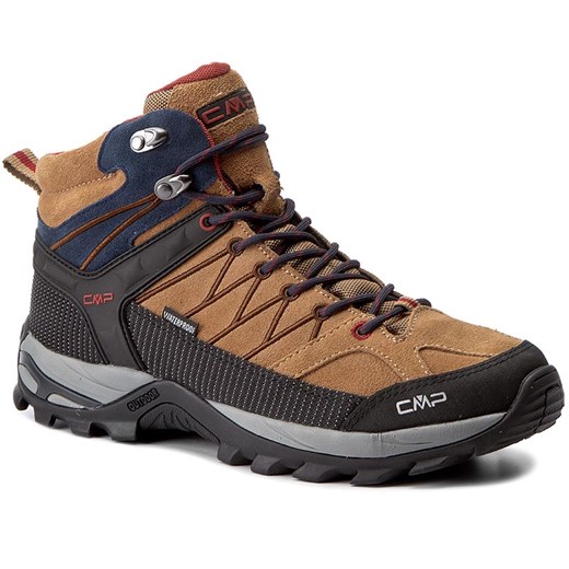 Trekkingi CMP - Rigel Mid Trekking Shoes Wp 3Q12947 Wood/Toffe 85BD Cmp brazowy 41 eobuwie.pl