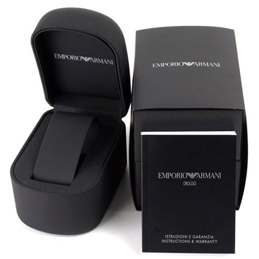 EMPORIO ARMANI AR5860 czarny Emporio Armani WatchPlanet