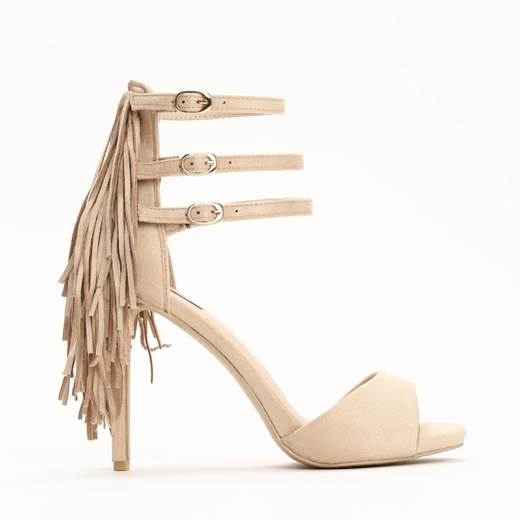 Beżowe Sandały Moselle