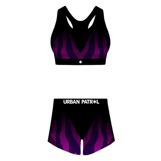 Szorty - Purple zoo Szorty 11398 czarny L wyprzedaż Urban Patrol 