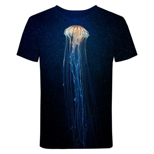 Koszulka - Jellyfish Koszulka Unisex 11571 granatowy XXL wyprzedaż Urban Patrol 