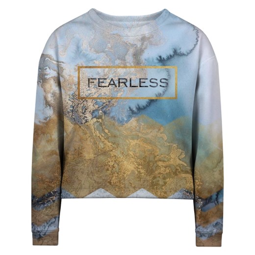 Bluza krótka - Fearless Bluza Krótka 8384 brazowy XS Urban Patrol promocyjna cena 