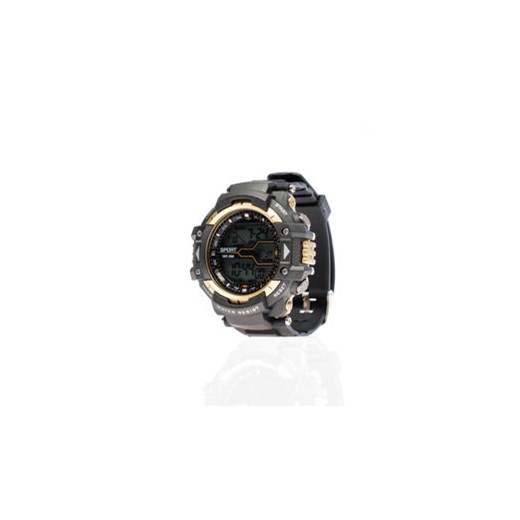 Zegarek męski na rękę czarno-złoty Denley 8338