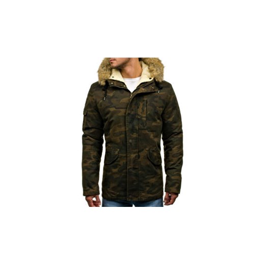 Kurtka męska zimowa parka moro-khaki Denley 4662 Denley.pl M okazja