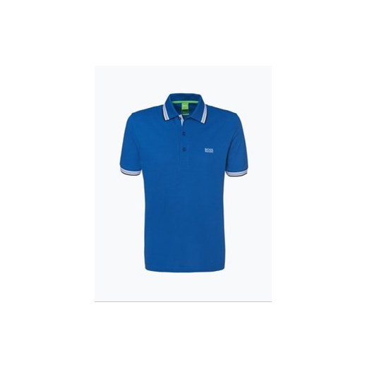 BOSS Green - Męska koszulka polo – Paddy, niebieski BOSS Green niebieski S vangraaf