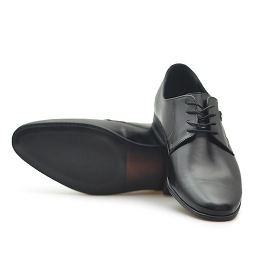 Pantofle Pan 1069 Czarne lico  Pan  Arturo-obuwie