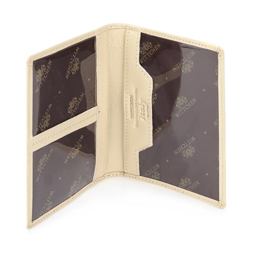 21-2-163-8 Etui na dokumenty Wittchen bezowy - 