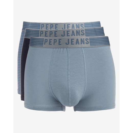 Pepe Jeans Iggy Boxers 3 Piece S Czarny Niebieski  Pepe Jeans XL BIBLOO