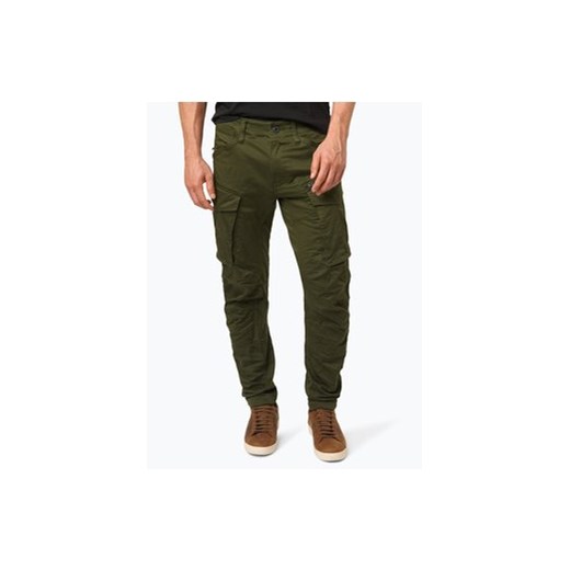 G-Star RAW - Spodnie męskie – Rovic Zip 3D tapered, zielony
