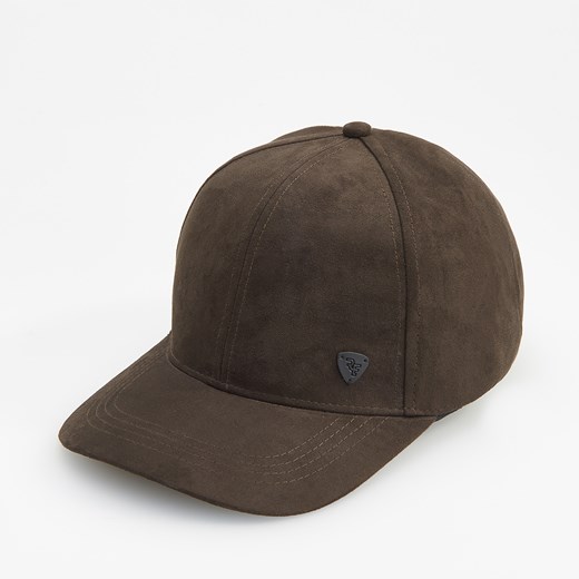 Reserved - Men`s peaked cap - Brązowy szary Reserved One Size