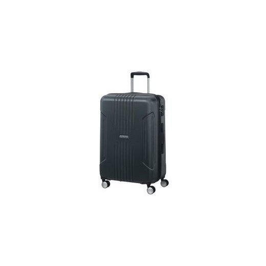 walizka American Tourister TRACKLITE średnia 4koła 82l - czarny American Tourister By Samsonite   Bagato.pl