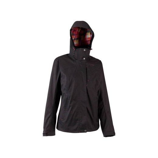 Kurtka turystyczna RainWarm 100 3w1 damska