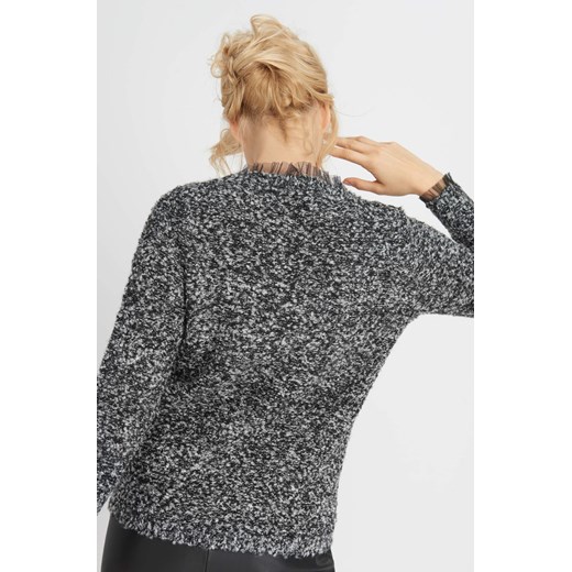 Sweter boucle szary Orsay XL orsay.com