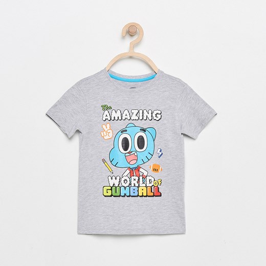 Reserved - T-shirt the amazing world of gumball - Szary