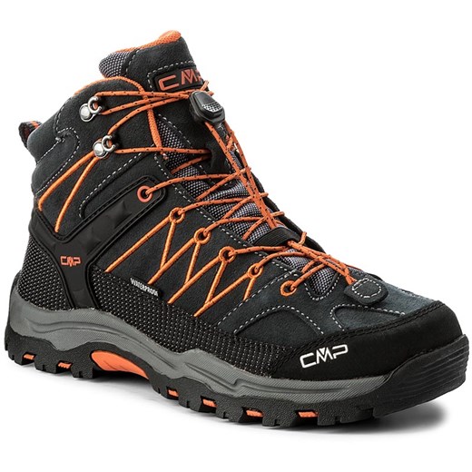Trekkingi CMP - Kids Rigel Mid Trekking Shoes Wp 3Q12944J Asphalt U883 Cmp czarny 41 eobuwie.pl
