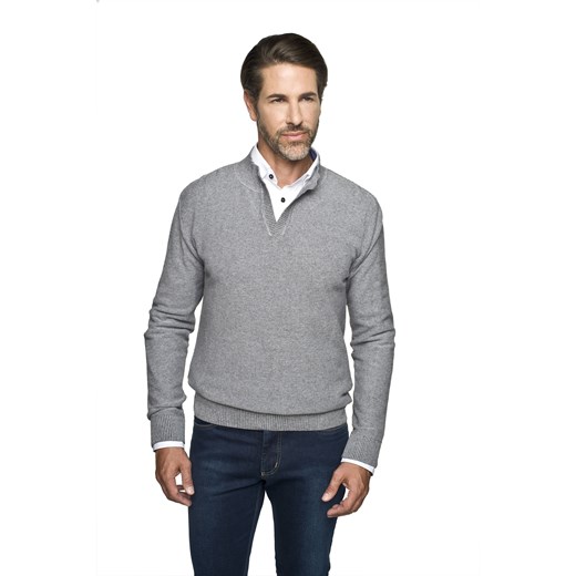 sweter blanc troyer szary