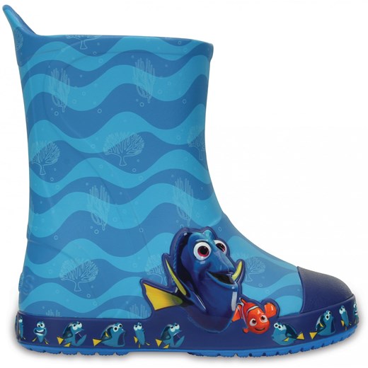 Crocs kalosze Crocs Bump It Rain Boot Finding Dory Ocean 25-26 (C9), BEZPŁATNY ODBIÓR: WROCŁAW! niebieski Crocs 27.5 Mall