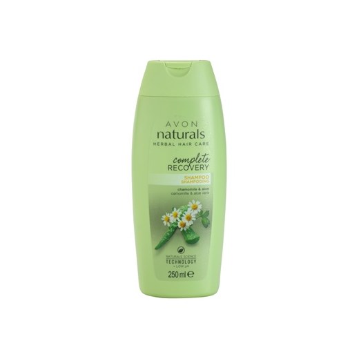 Avon Naturals Herbal szampon regenerujący z rumiankiem 250 ml