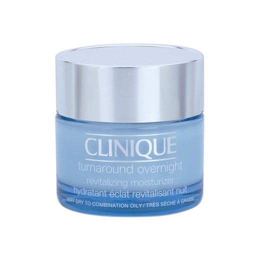 Clinique Turnaround™ rewitalizujący krem na noc do skóry suchej i mieszanej  50 ml
