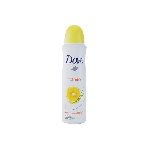 Dove Go Fresh Energize dezodorant - antyperspirant w aerozolu 48 godz. grejpfrut i trawa cytrynowa 150 ml