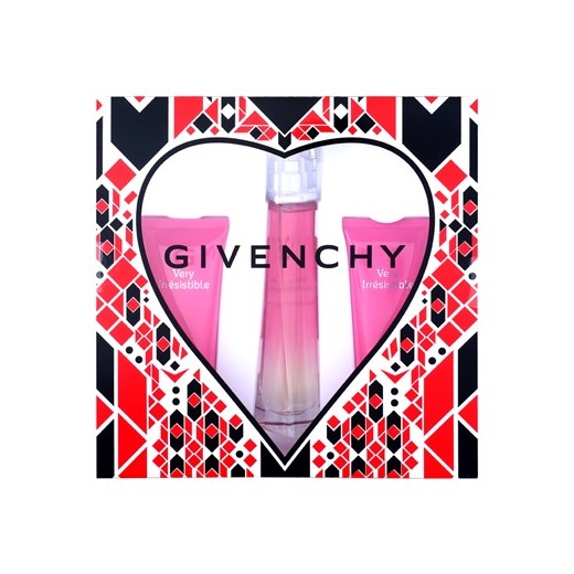 Givenchy Very Irresistible 2012 zestaw upominkowy VI. woda toaletowa 50 ml + mleczko do ciała 75 ml + żel pod prysznic 75 ml