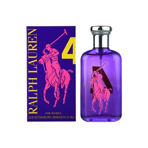 Ralph Lauren The Big Pony Woman 4 Purple woda toaletowa dla kobiet 100 ml