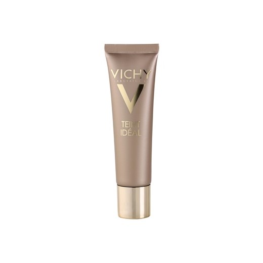 Vichy Teint Idéal rozświetlający, kremowy podkład nadający skórze idealny odcień rozświetlający, kremowy podkład nadający skórze idealny odcień odcień 25 Sand/Moyen SPF 20  30 ml
