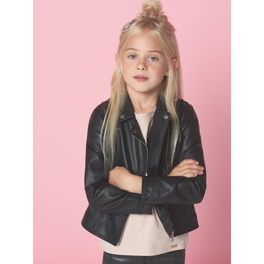 Mohito - Ramoneska dla dziewczynki little princess - Czarny Mohito