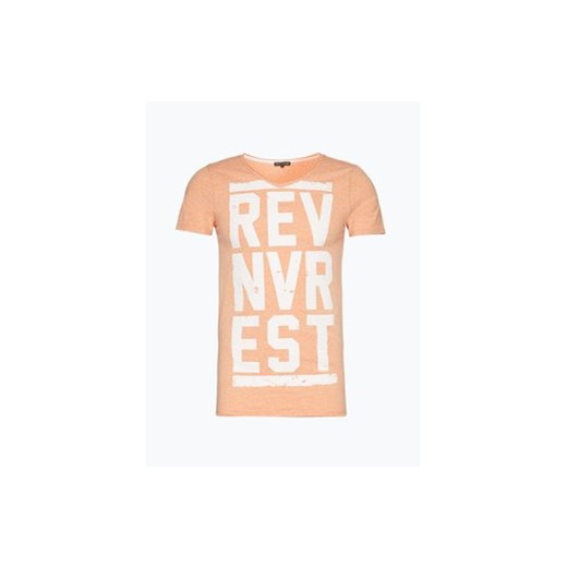 Review - T-shirt męski, pomarańczowy  Review M vangraaf