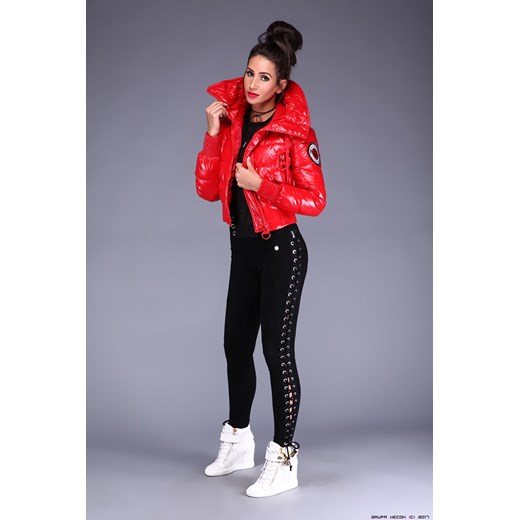 NEGATIV ** Winylowa Czerwień + Logo Negativ XS LUXURYONLINE